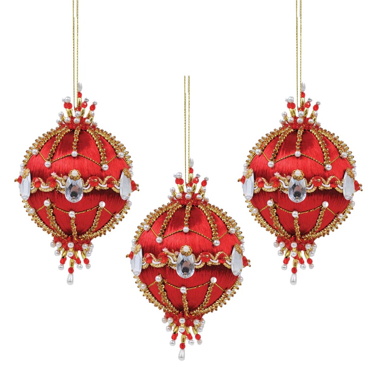 Satin ball online christmas ornament kits